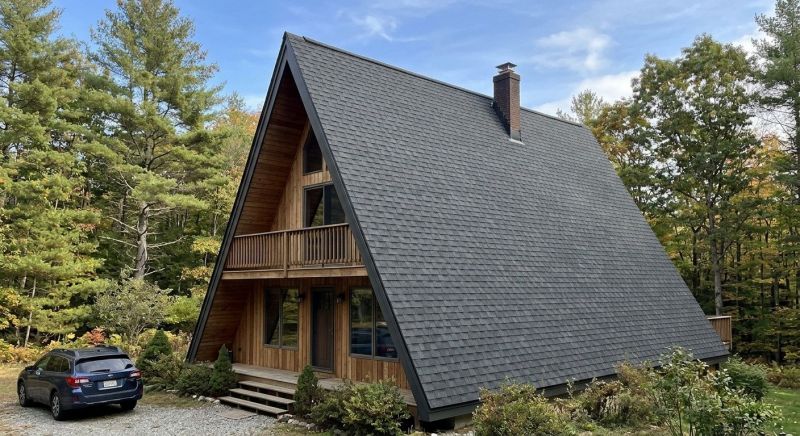 A Frame Roof Installation in Stafford County, VA