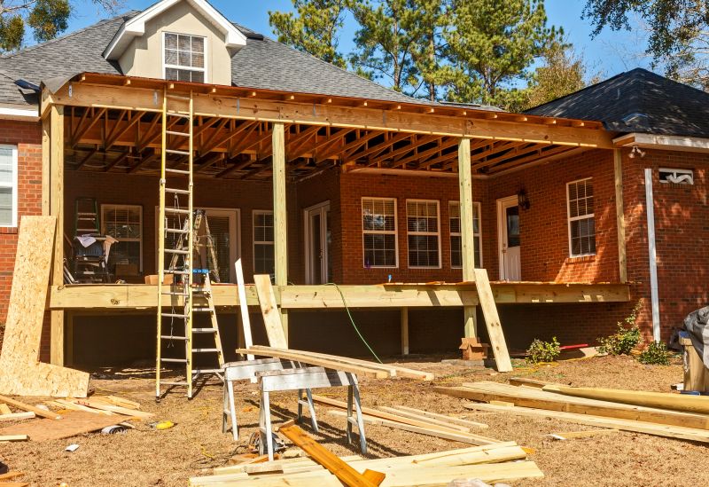 A Frame Roof Installation in Stafford County, VA