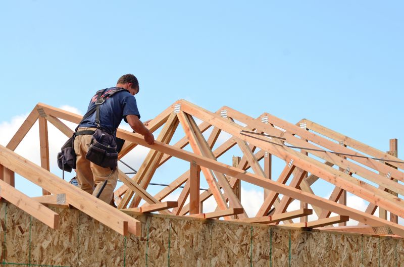 A Frame Roof Installation in Stafford County, VA