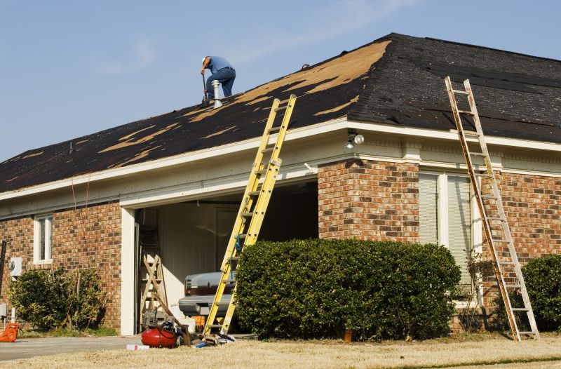 A Frame Roof Repair in Stafford County, VA