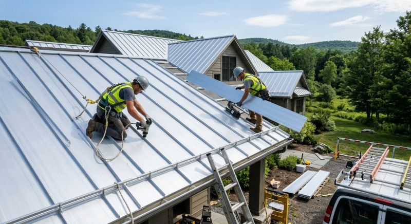 Aluminum Roof Installation in Remington, VA