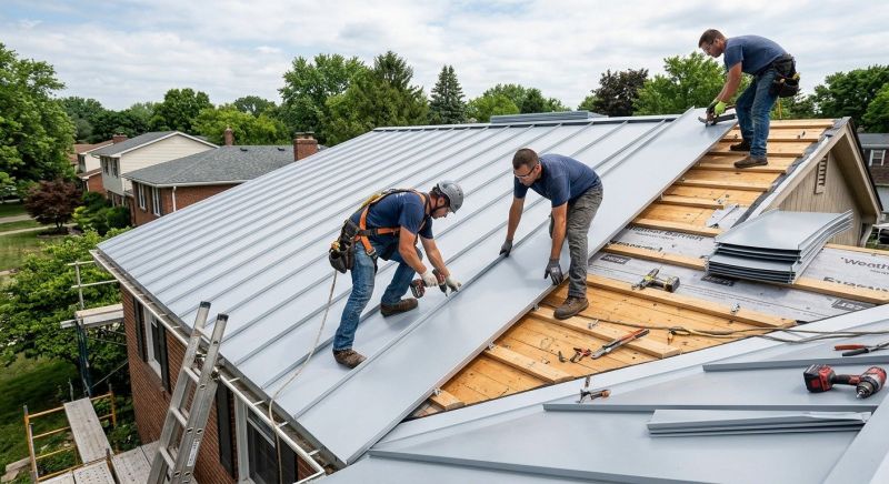 Aluminum Roof Installation in Spotsylvania, VA