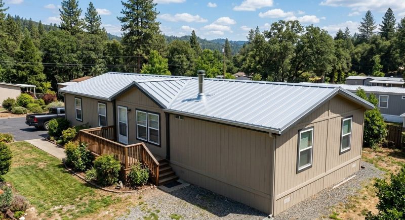 Aluminum Roof Replacement in Prince William County, VA