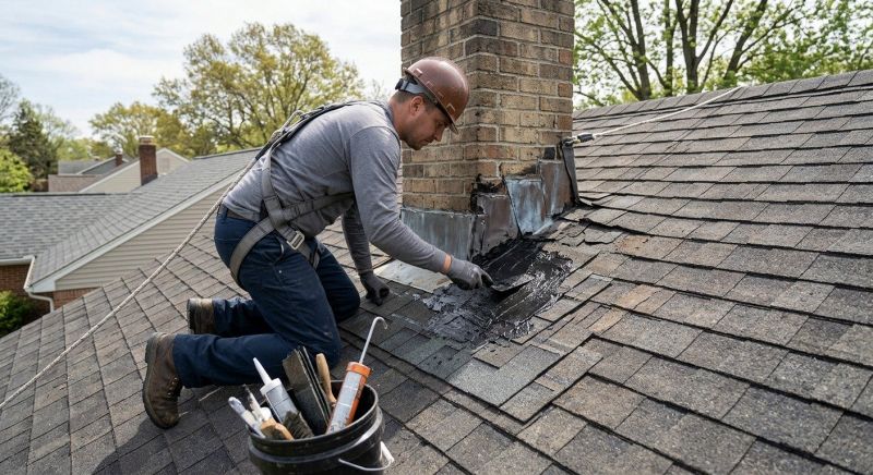 Asphalt Roof Leak Repair in Bristow, VA