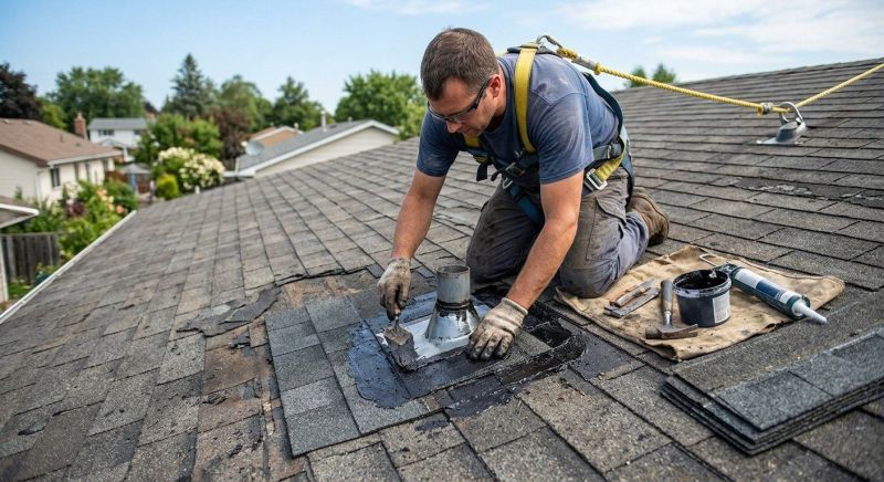 Asphalt Roof Leak Repair in Stafford County, VA