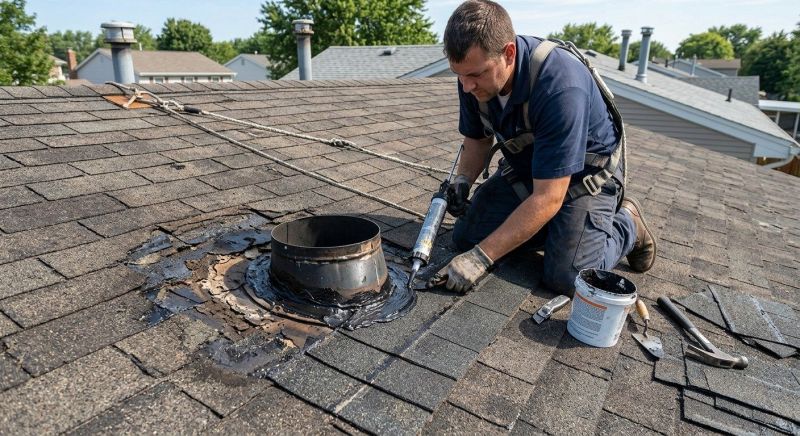 Asphalt Roof Leak Repair in Lorton, VA