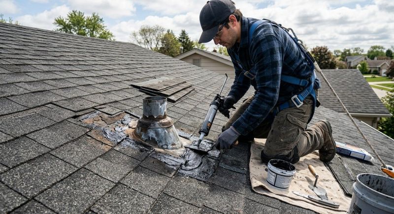 Asphalt Roof Leak Repair in Lorton, VA