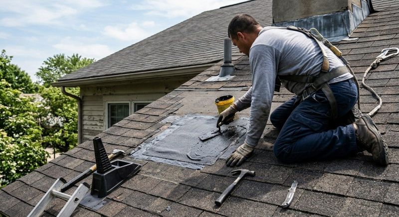Asphalt Roof Leak Repair in Springfield, VA