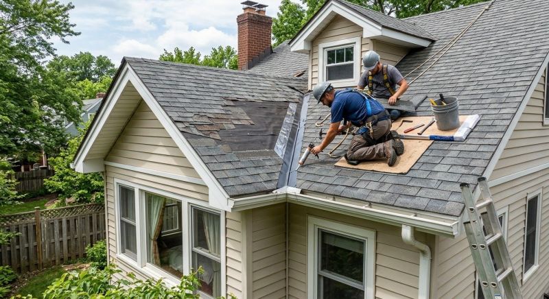 Asphalt Roof Repair in King George County, VA