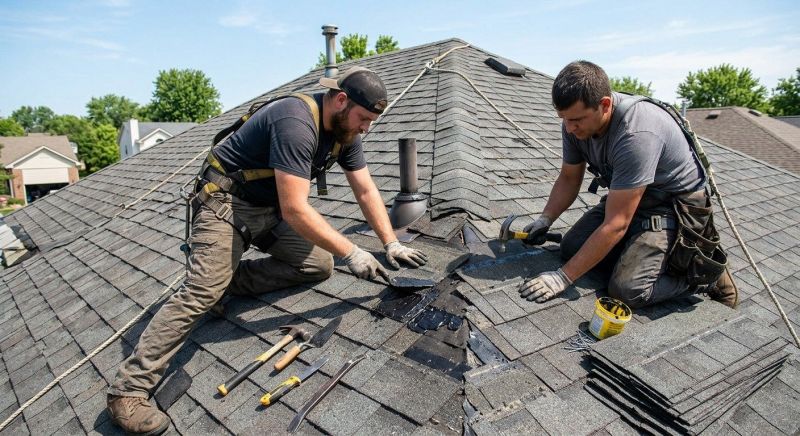 Asphalt Roof Repair in Springfield, VA