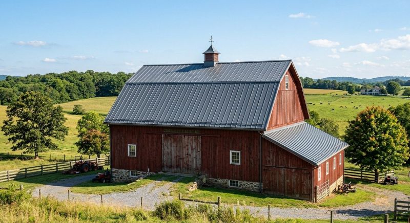 Barn Roof Replacement in Catlett, VA