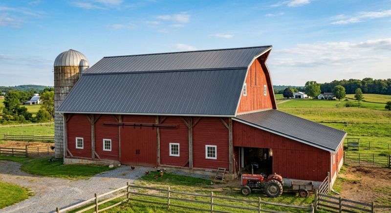 Barn Roof Replacement in Triangle, VA