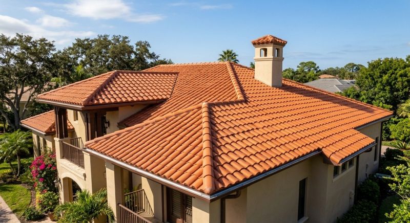 Barrel Tile Roof Installation in Stafford County, VA