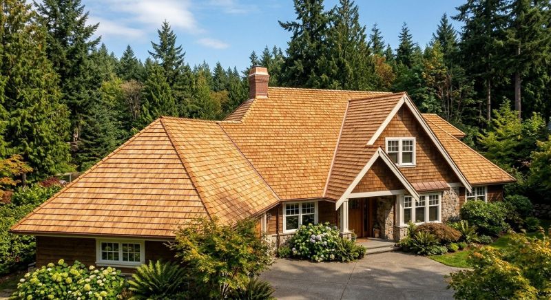 Cedar Roof Construction in Stafford County, VA