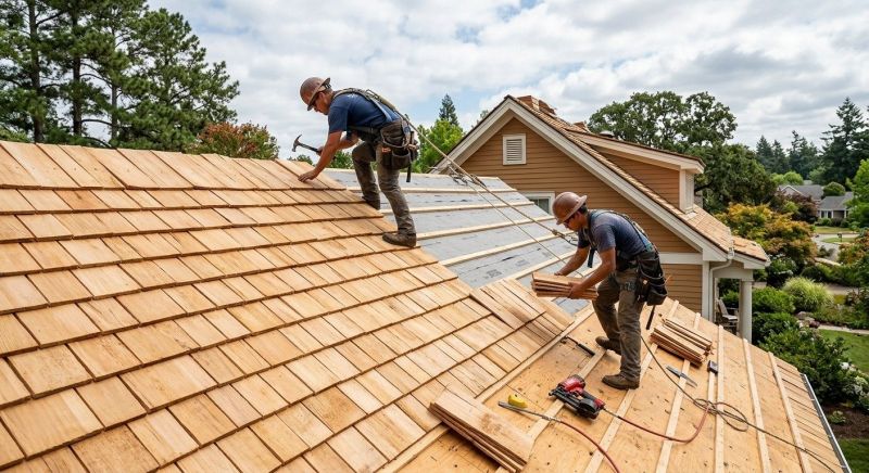 Cedar Roof Installation in Bealeton, VA