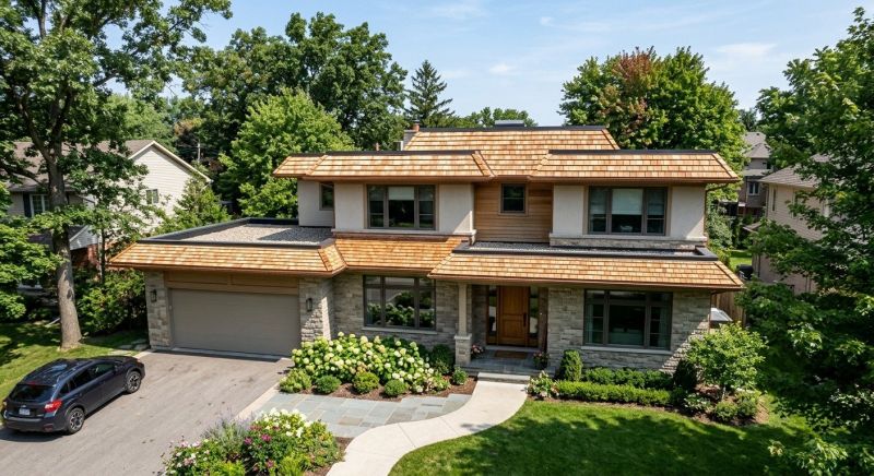 Cedar Shake Roof Construction in Bealeton, VA