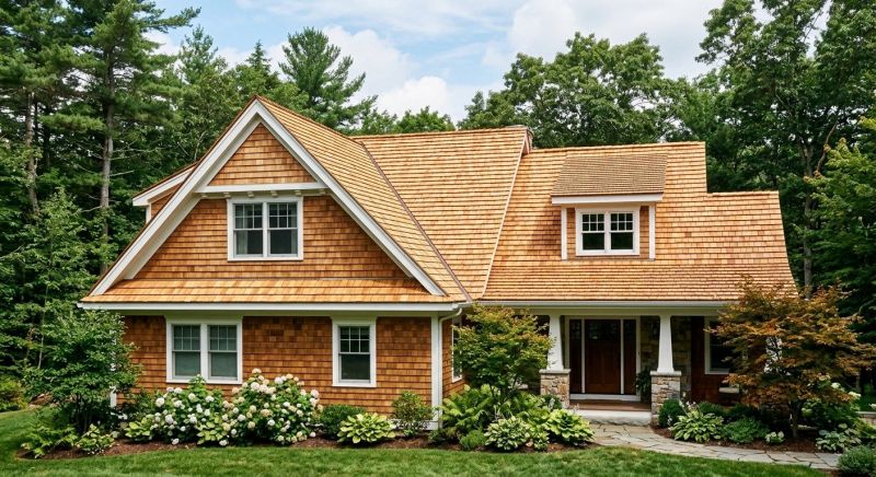 Cedar Shake Roof Construction in Lorton, VA