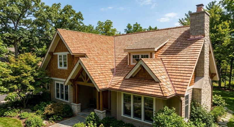 Cedar Shake Roof Construction in Spotsylvania County, VA