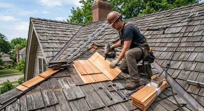 Cedar Shingles Repair in King George County, VA