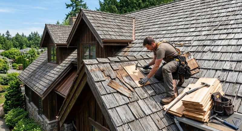 Cedar Shingles Repair in Springfield, VA
