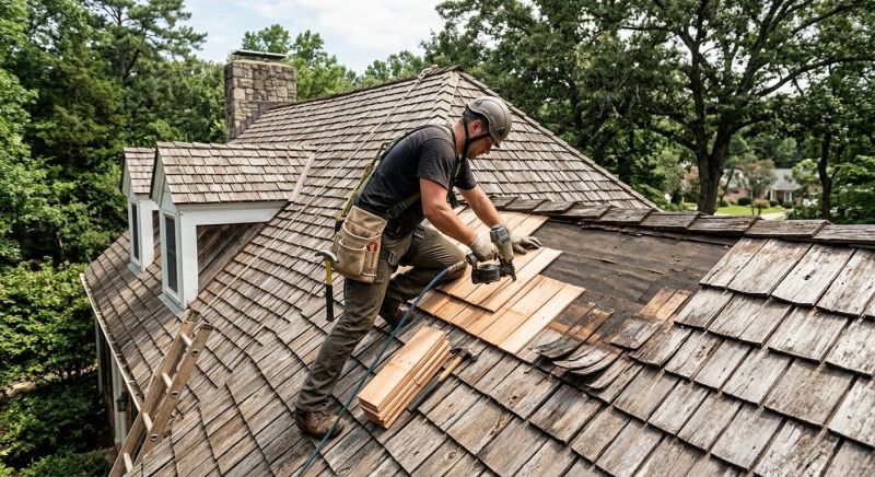 Cedar Shingles Repair in Stafford, VA