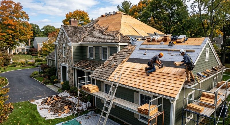 Cedar Shingles Replacement in Spotsylvania, VA