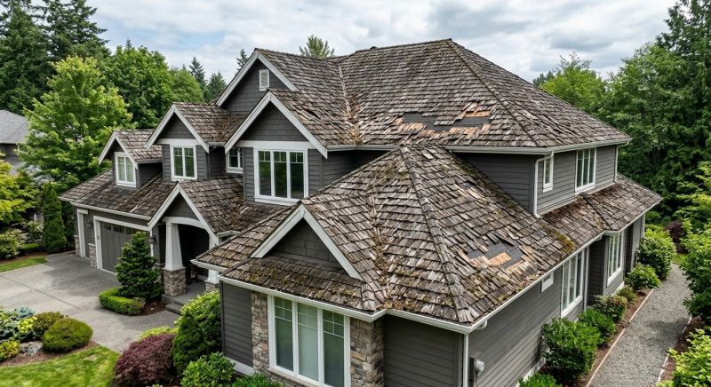 Cedar Shingles Replacement in Woodbridge, VA