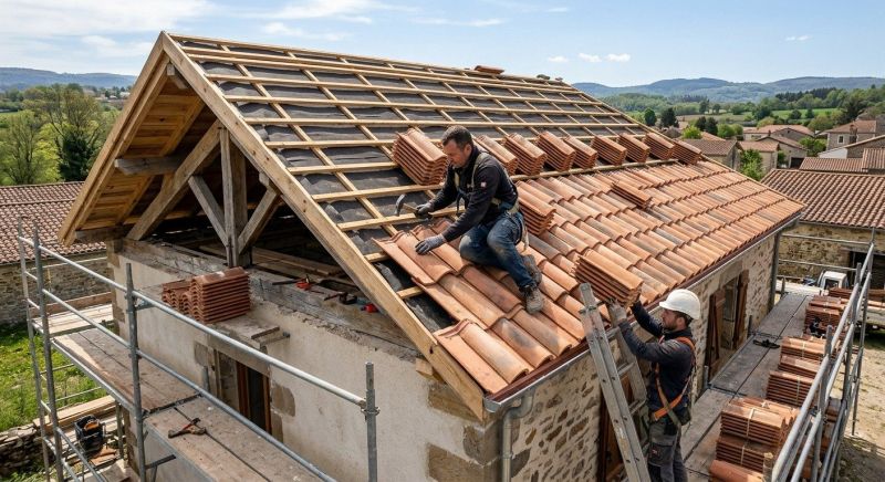 Clay Roof Installation in Fauquier County, VA