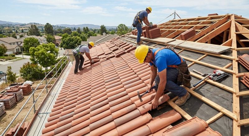 Clay Roof Installation in Stafford County, VA