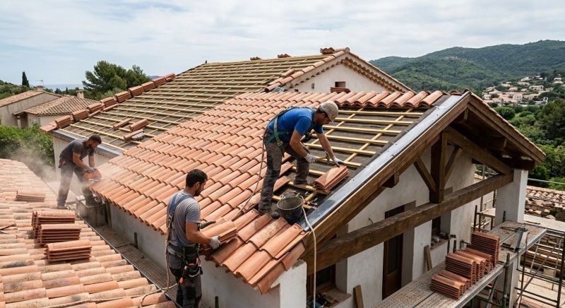 Clay Roof Installation in Lorton, VA