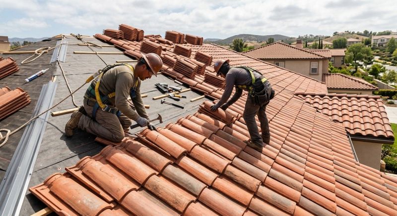 Clay Roof Installation in Stafford, VA