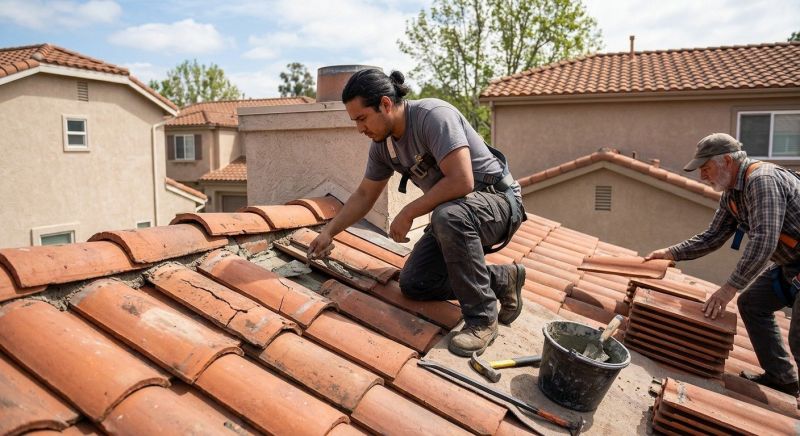 Clay Roof Leak Repair in Stafford County, VA