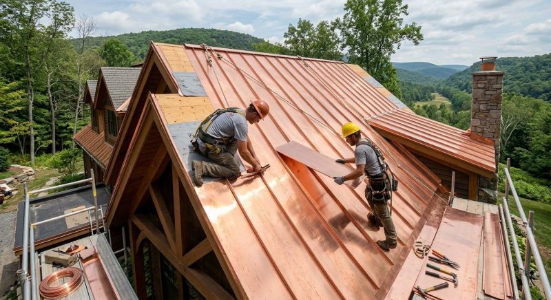 Copper Roof Installation in Stafford County, VA