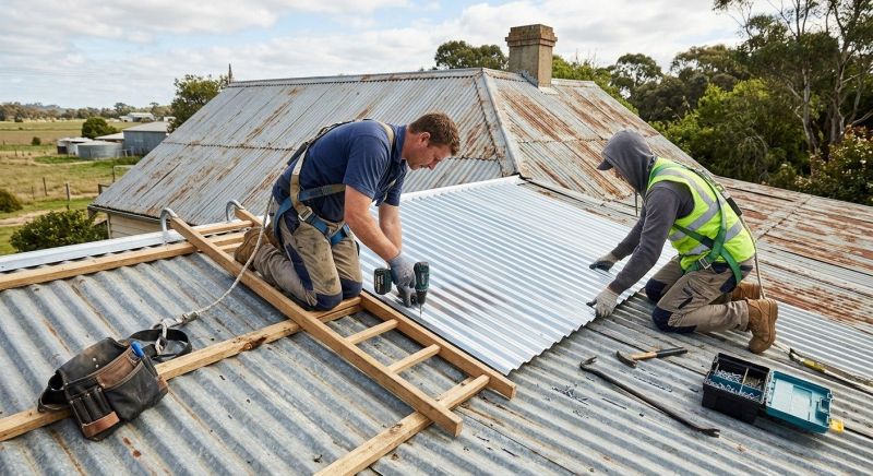 Corrugated Roof Repair in Manassas, VA