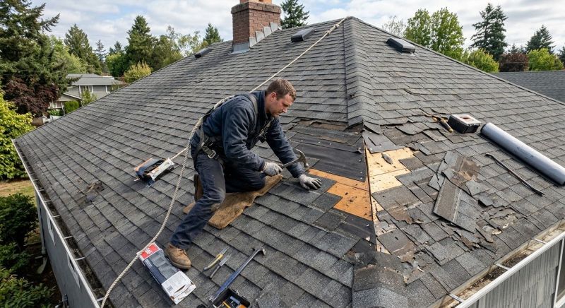 Damaged Roof Repair in Bryans Road, MD