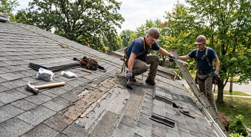 Damaged Roof Repair in Burke, VA