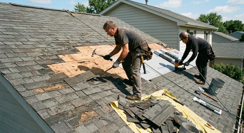 Damaged Roof Repair in Catlett, VA