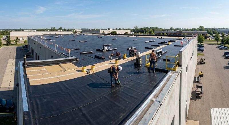 Epdm Roof Installation in Bristow, VA