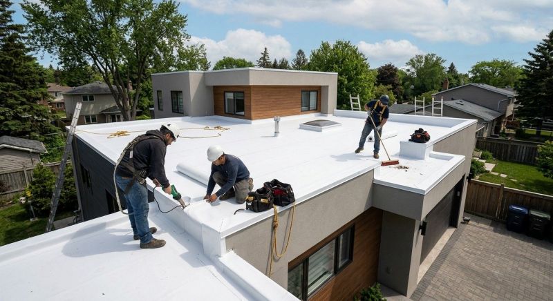 Flat Roof Installation in King George, VA