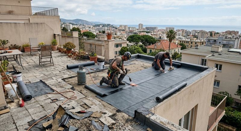 Flat Roof Repair in Burke, VA