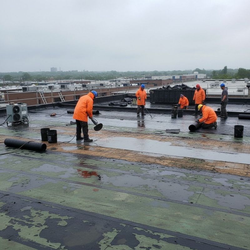 Flat Roof Repair in Catlett, VA