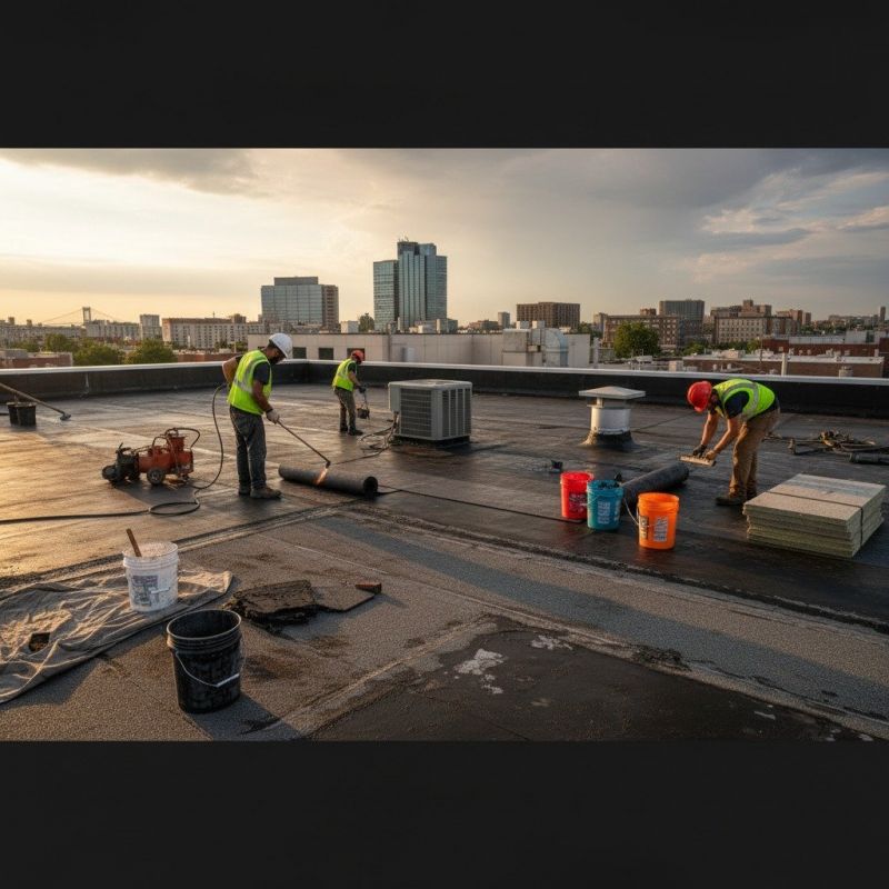 Flat Roof Repair in King George County, VA