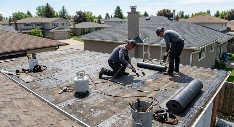 Flat Roof Repair in Lorton, VA