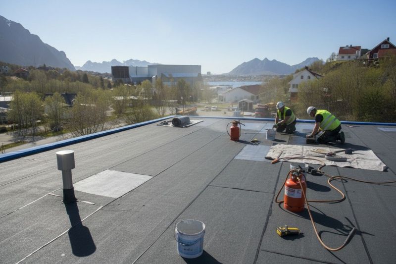 Flat Roof Replacement in Bristow, VA