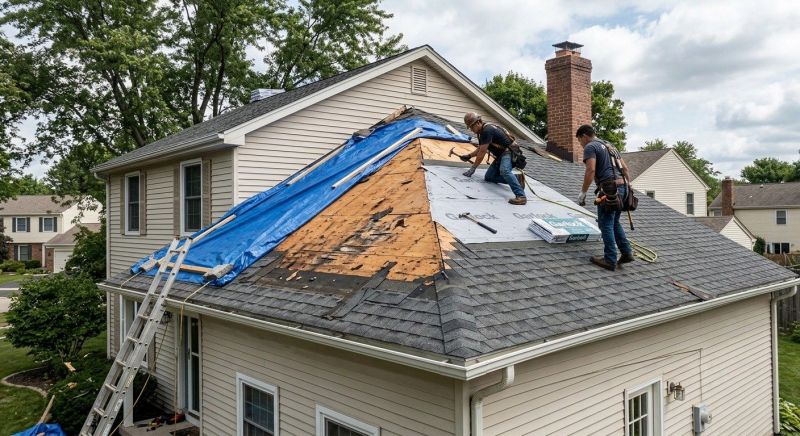 Hail Damage Roof Repair in Bristow, VA