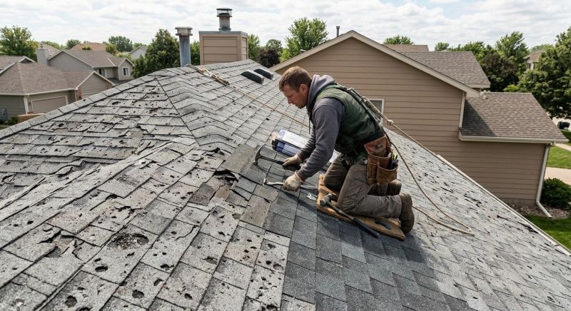 Hail Damage Roof Repair in Burke, VA