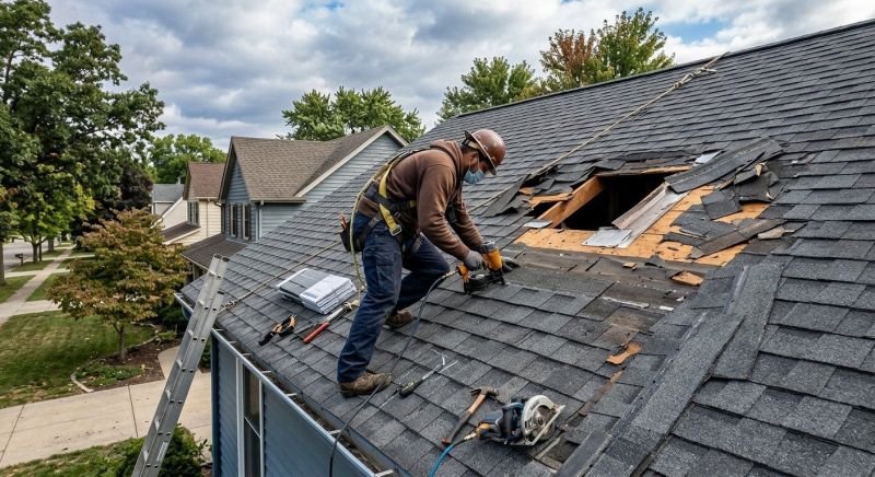 Hail Damage Roof Repair in Catlett, VA