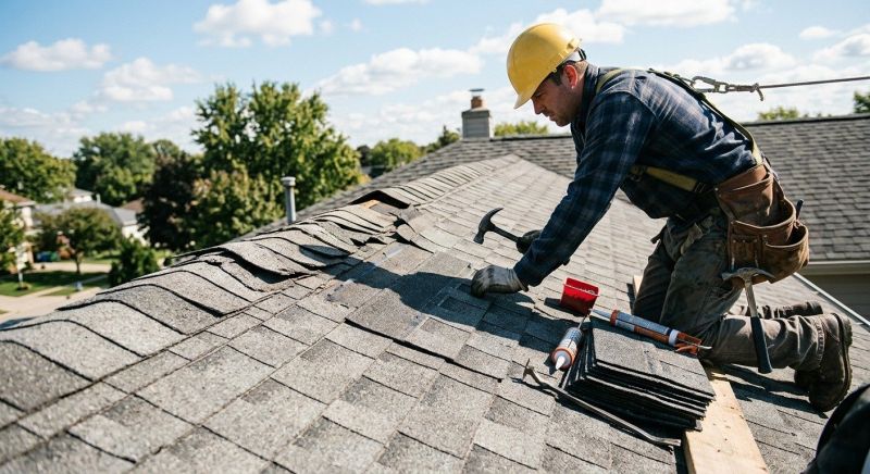 House Roof Repair in Fredericksburg, VA
