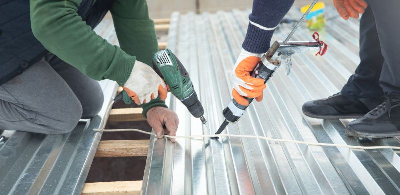 Metal Roof Flashing Repair in Stafford County, VA