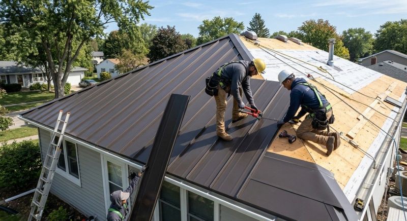 Metal Roof Installation in Port Royal, VA